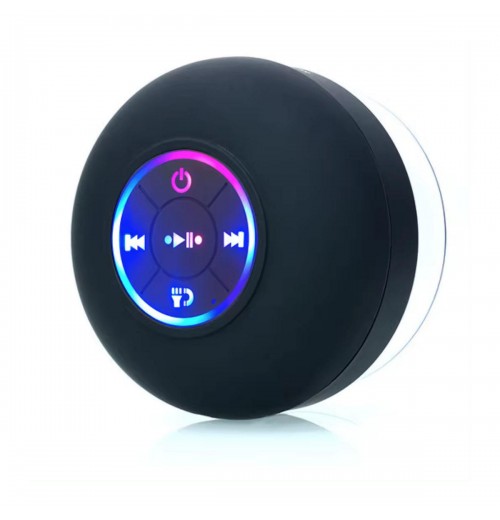 hot sale portable mini waterproof suction cup BT 5.0 speaker LED colorful light shower wireless speaker hot sale portable mini waterproof suction cup BT 5.0 speaker LED colorful light shower wireless speaker