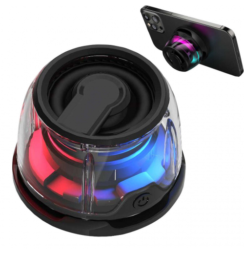  High Quality Mini Magnetic Speaker 5w Small Speaker with Phone Holder