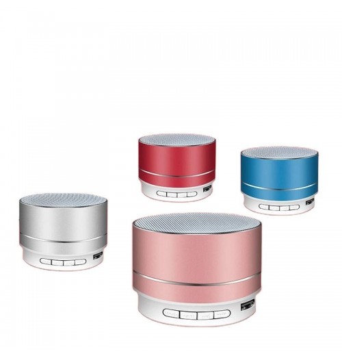 Outdoor Subwoofer Mini Portable A10 Wireless Speaker with Led Flashing Color Metal Bass Speaker for Mobile Phones Outdoor Subwoofer Mini Portable A10 Wireless Speaker with Led Flashing Color Metal Bass Speaker for Mobile Phones